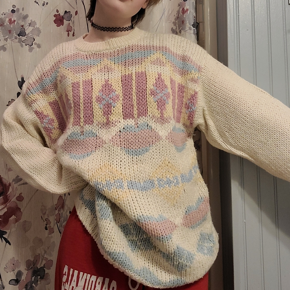 comfortable sweater